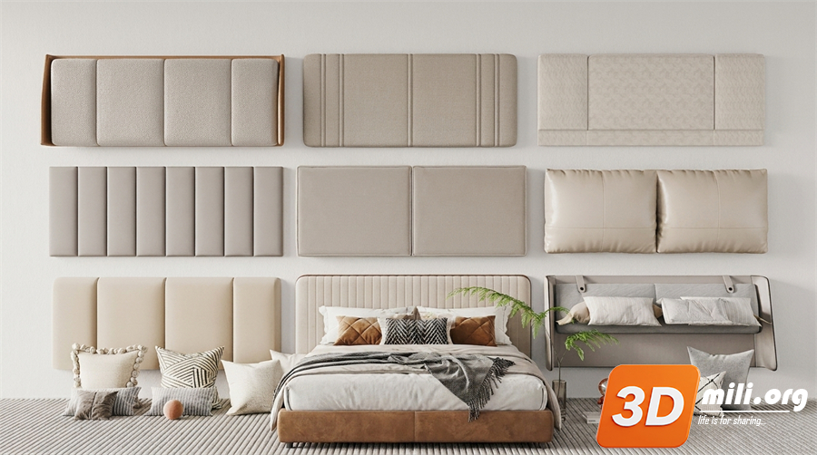 Headboard Skp Files